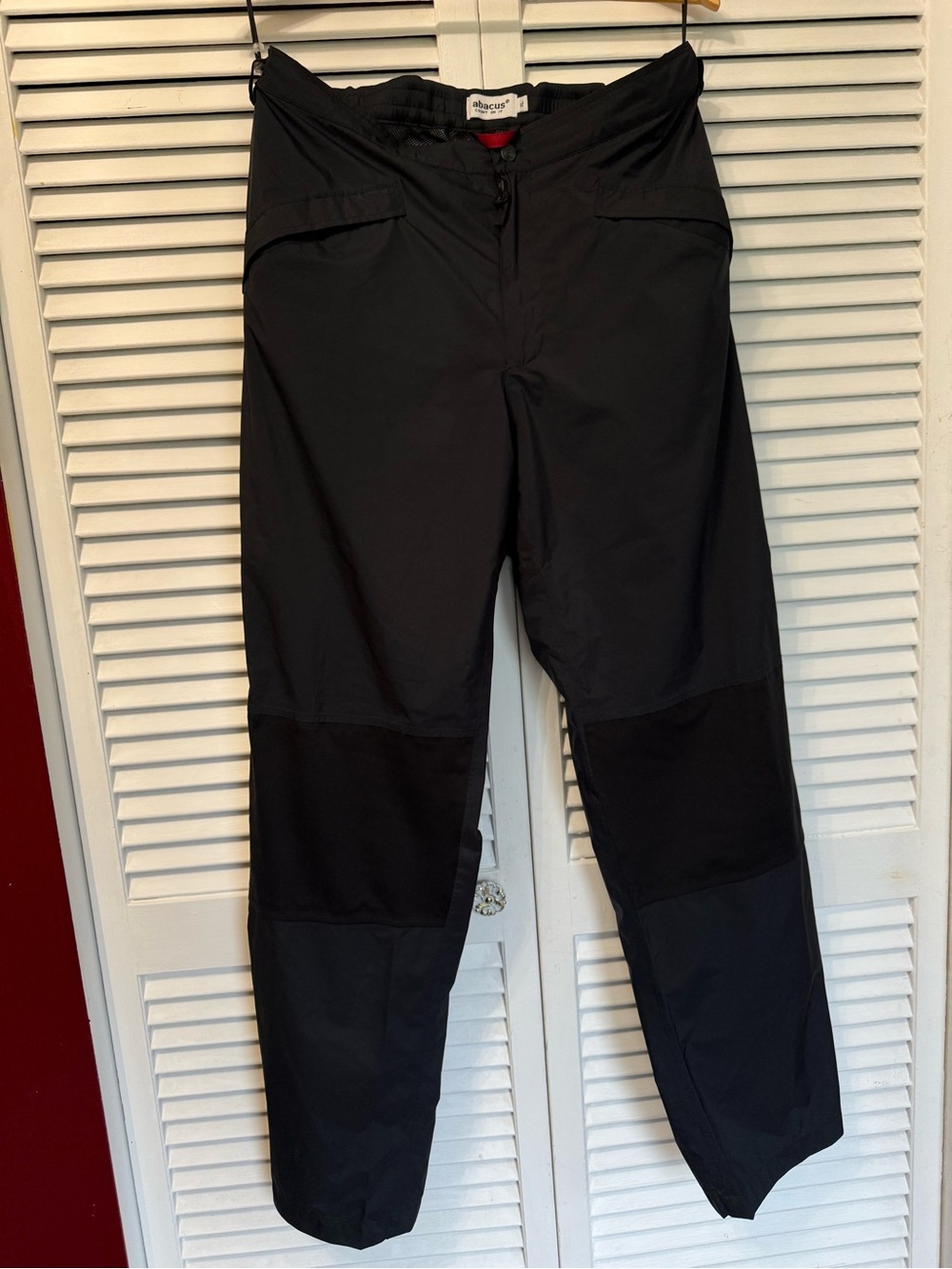 Black Men’s Windproof and Water Resistant Golf Pants - Abacus